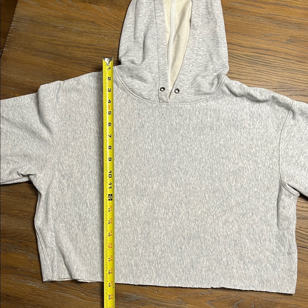 FP Movement by Free People Gray Hoodie with Black Design - Picture 6 of 6